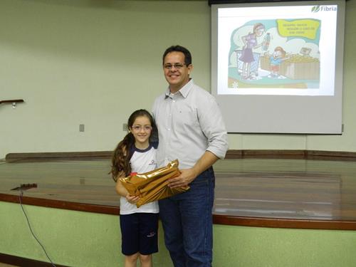 Palestra sobre o tratamento do lixo
