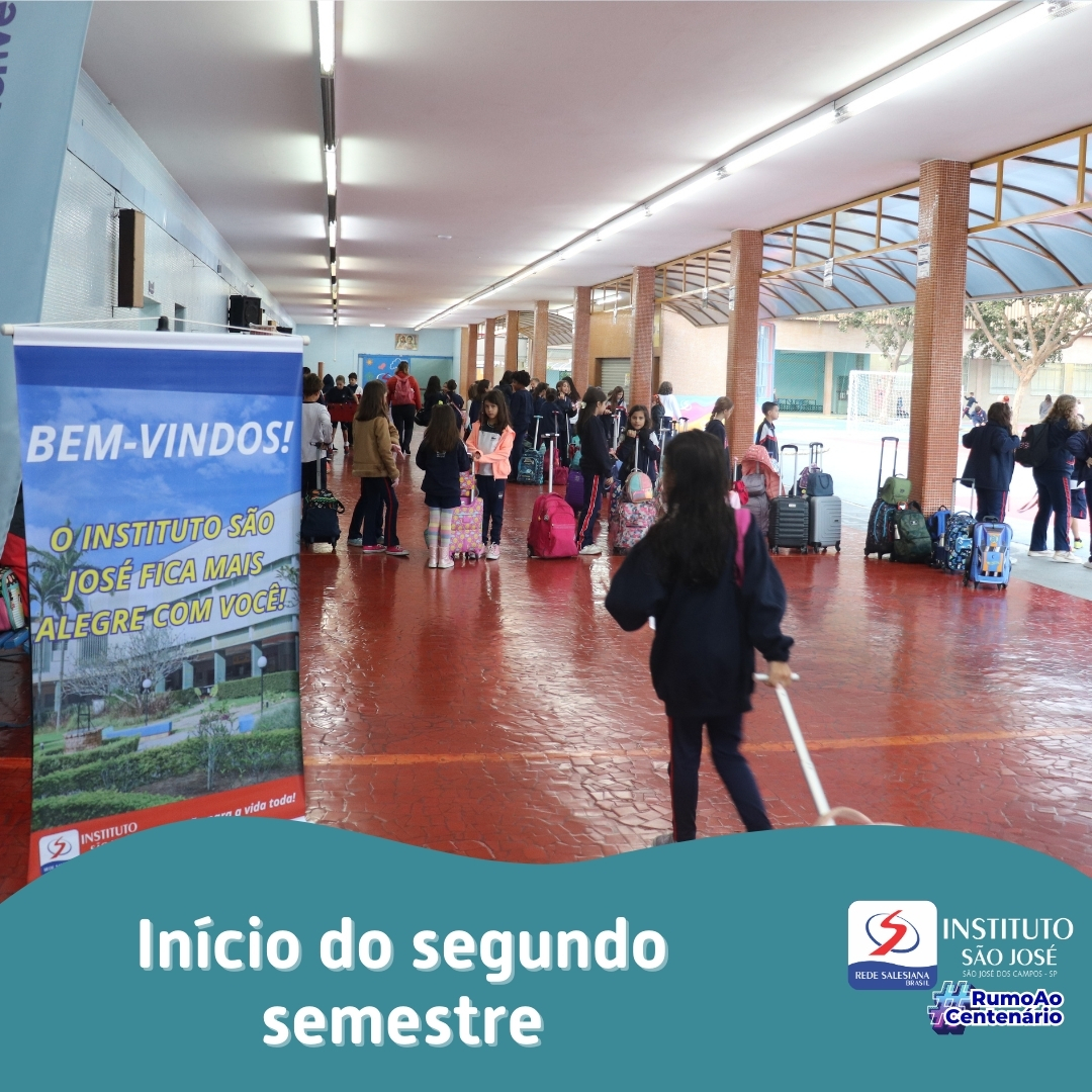 Volta às aulas - segundos semestre 2024