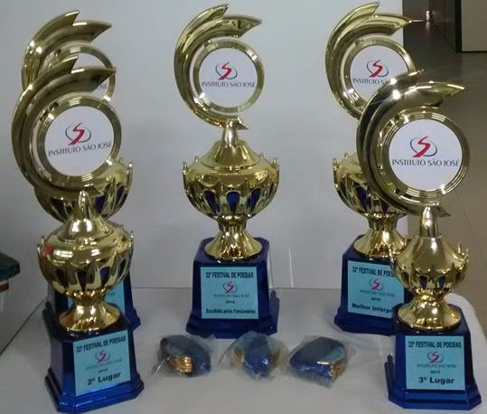 Parabéns aos alunos vencedores do 32º Festival de Poesias.