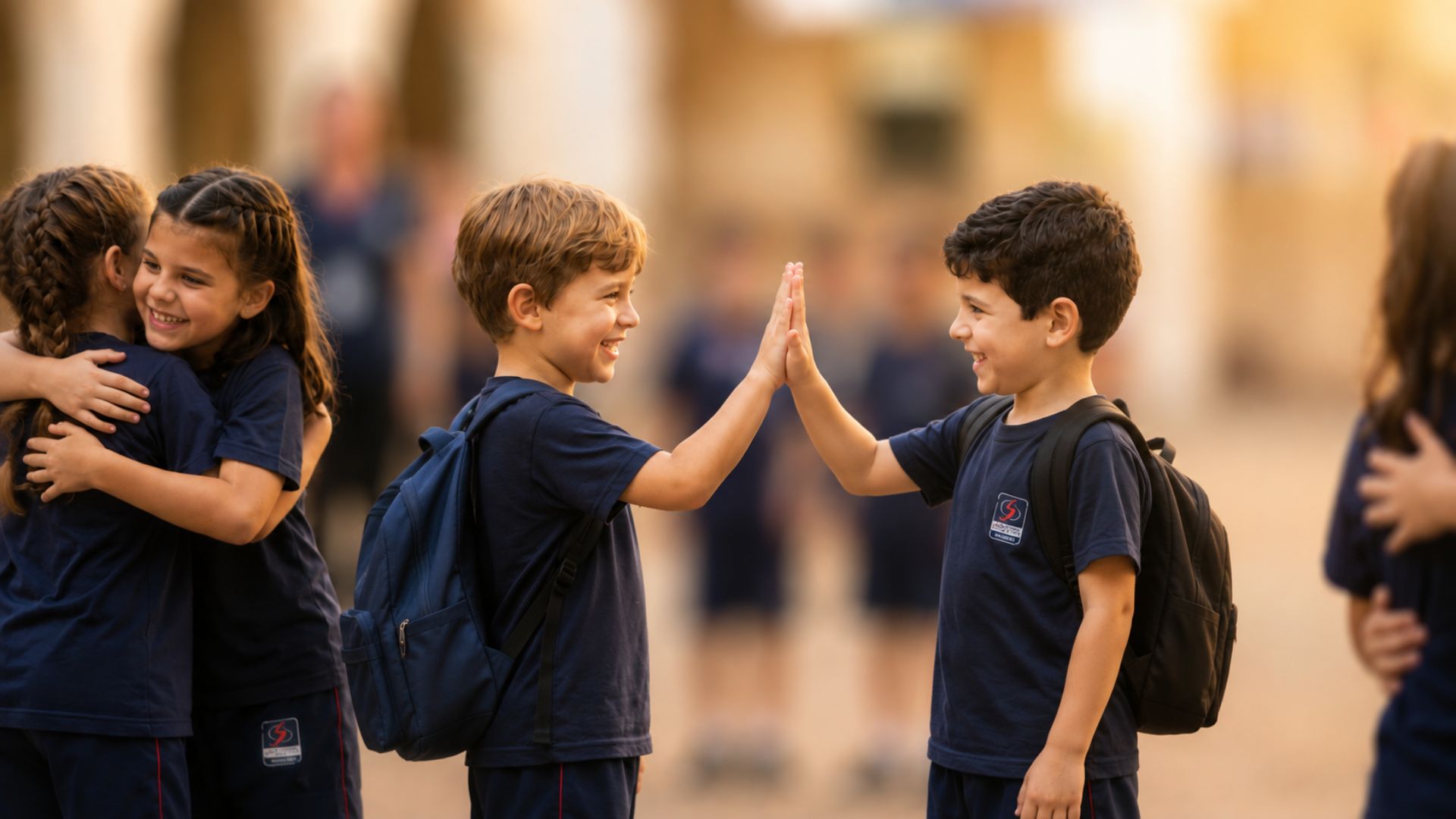 Alegria e reencontros: Instituto São José acolhe alunos no retorno às aulas do segundo semestre